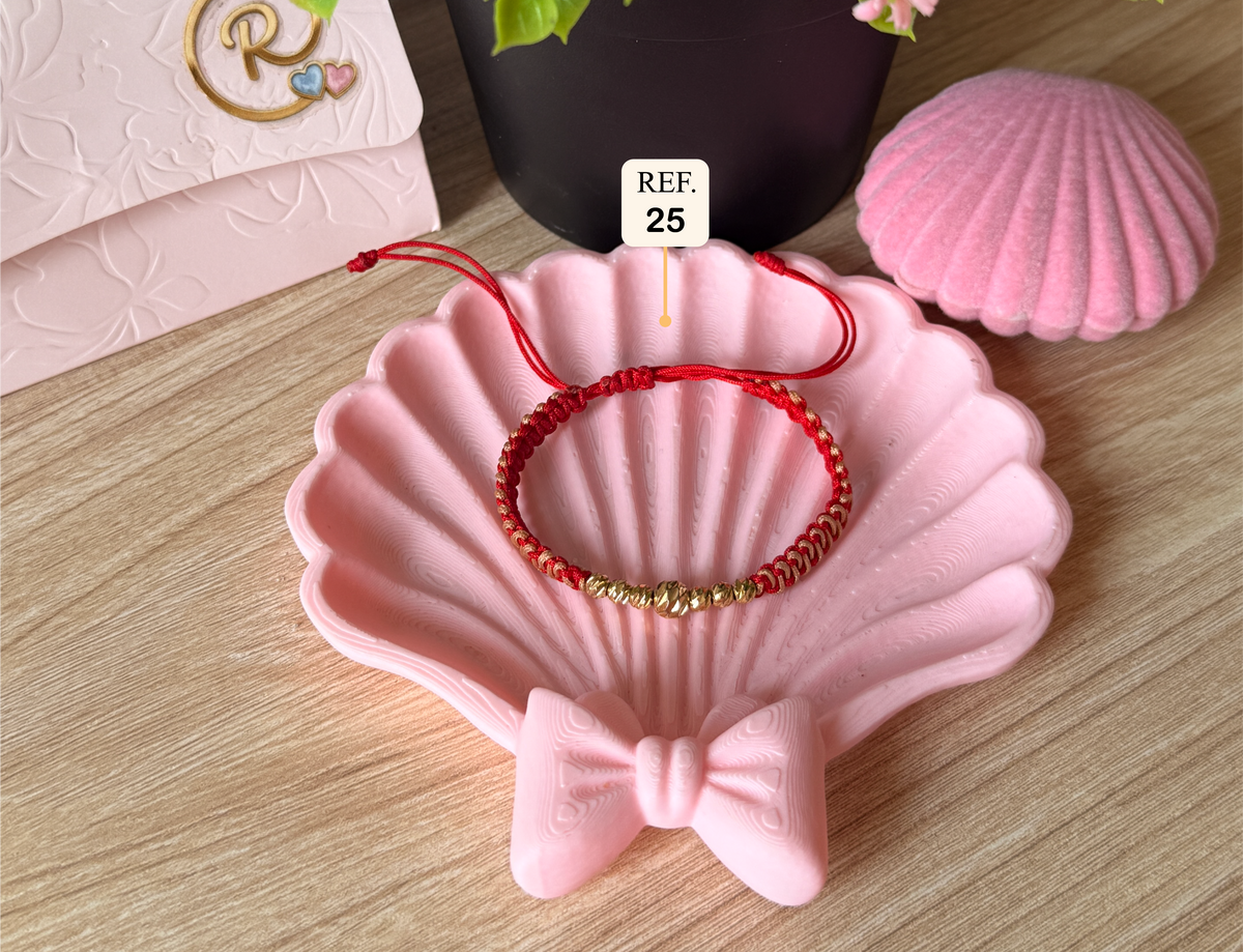 Pulsera Tejida Oro 18K - Modelo 25