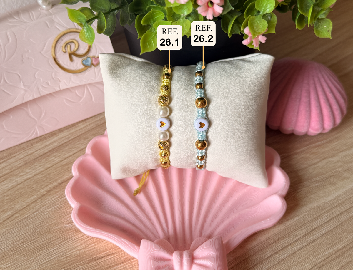 Pulsera Tejida Oro 18K - Modelo 26